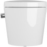 Безободковый подвесной унитаз VITRA NEST c функцией биде, встроенным смесителем, с бачком VITRA FRESH для моющего средства дюропластовое сиденье микролифт 5176B003-6233