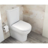 Комплект напольного унитаза VITRA ZENTRUM BACK TO WALL, сиденье микролифт, механизм 3/6 л 9012B003-7202