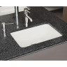Накладная раковина VITRA S20, прямоугольная 50 cм, c переливом, цвет белый 5474B003-0618