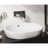 Раковина-чаша VITRA METROPOLE, овальная 60 см, c переливом, цвет белый 5942B003-0012